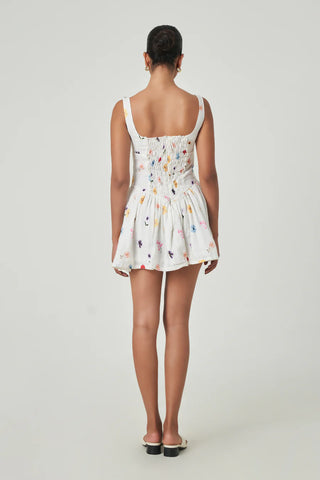 Joao Dress in Pressed Flowers