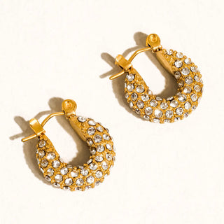 Jolene Non-Tarnish Hoops