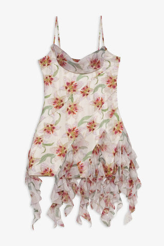 Sunrise Lily Beaded Mini Dress