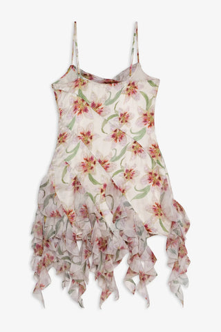 Sunrise Lily Beaded Mini Dress