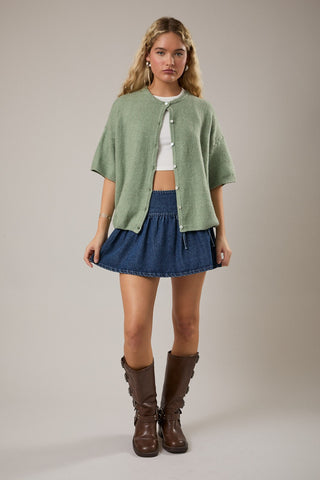 Kelly Short Sleeve Cardigan