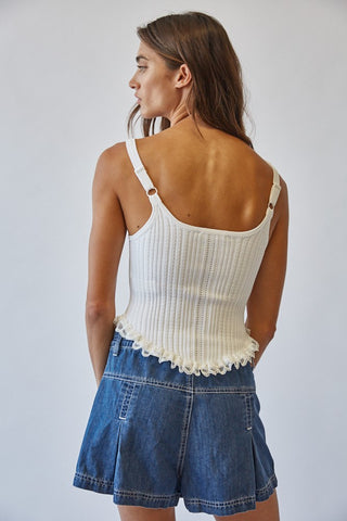 Knit Corset Top