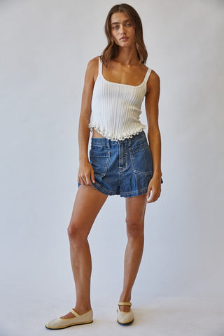 Knit Corset Top