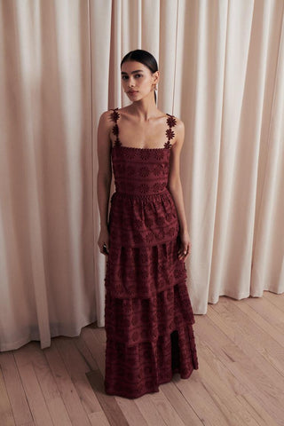 krystyna lace maxi dress Krystyna Dress by Saylor at THE MILE