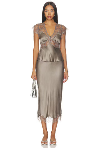 Verelle Silk-Blend Lace Top