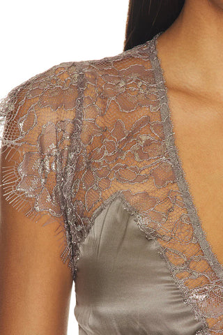 Verelle Silk-Blend Lace Top