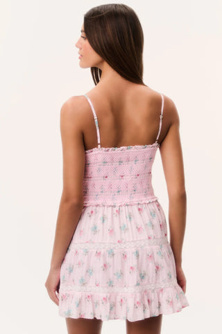 Lizzy Dress in Eau de Rose