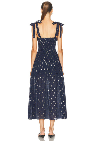 Hillaria Dress in Celestial Navy