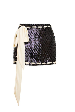 Lovina Sequined Mini Skirt