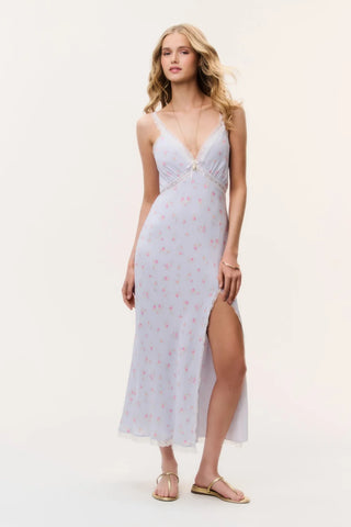 Beverly Dress in Periwinkle Moon