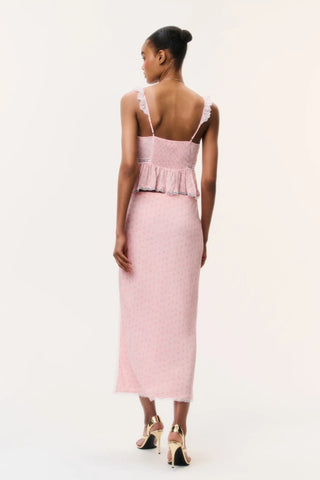 Nicoleta Top in Calico Peach