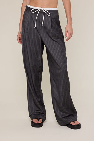 Laid Back Pinstriped Pants