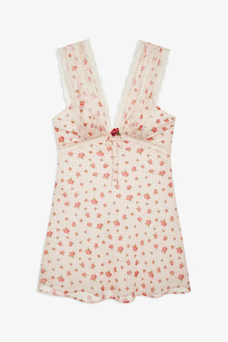 Leah Slip Dress in Cream