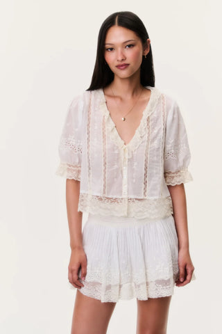 Levant Skirt in Eau de Nil