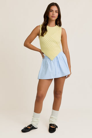 Limoncello Lines Knit Tank