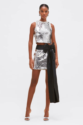 Moonlight Sequin Mini Skirt
