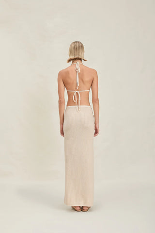 Magnolia Skirt in Oatmilk