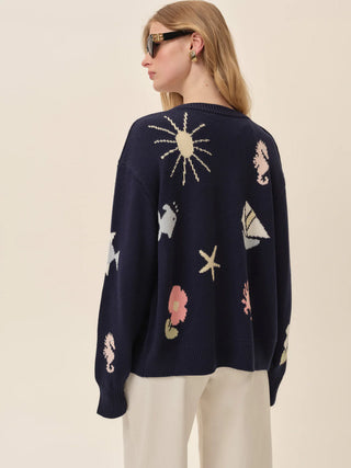 Marie Nautical Cardigan