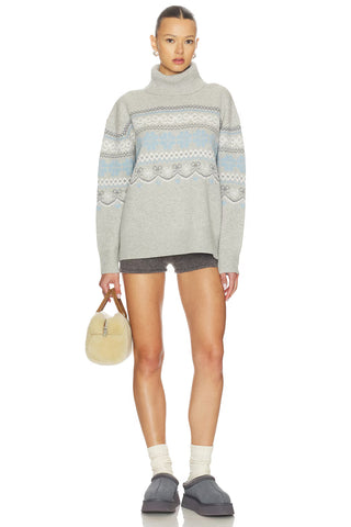 Mirin Turtleneck in Earl Grey