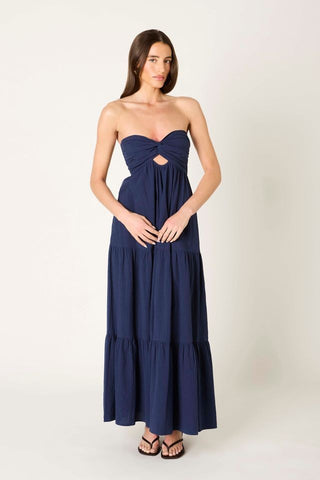 Moonlit Harbor Maxi Dress