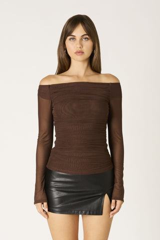 Moving On Off Shoulder Top