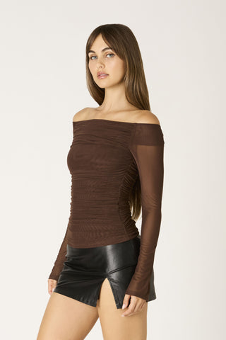 Moving On Off Shoulder Top