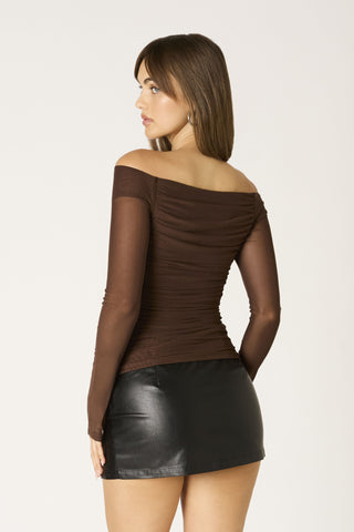 Moving On Off Shoulder Top