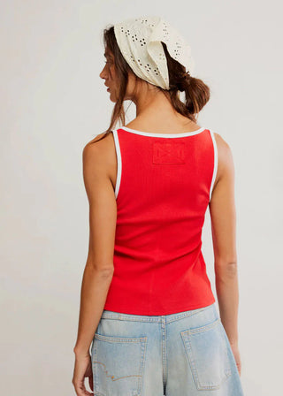 Moxie Tank in Red