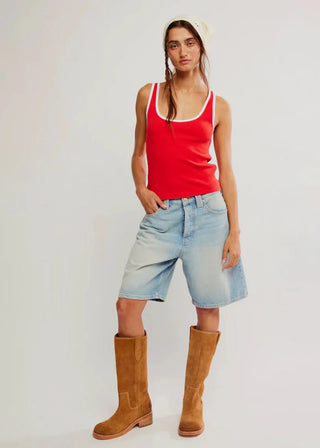 Moxie Tank in Red