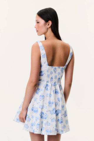 Nabi Dress in Blue Marina