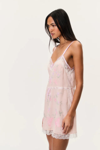 Nouvelle Dress in Coral Pink