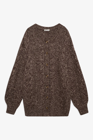 Nathalie Knit Oversized Cardigan