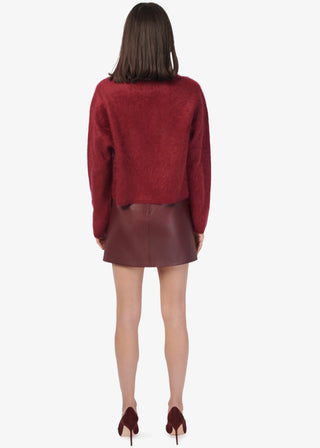 Niall Cashmere Sweater Syrah