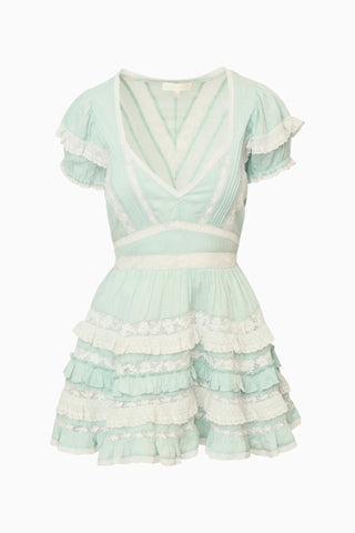 Nivara Dress in Eau De Nil