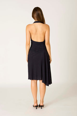 Noir Column Dress