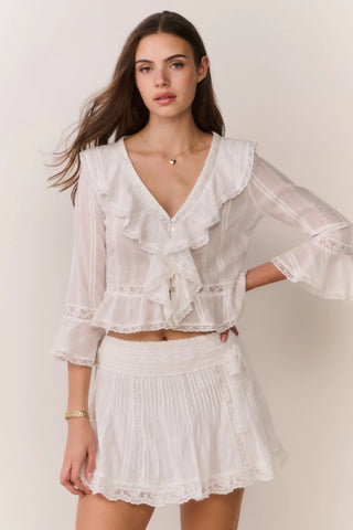 Olenna Top in White