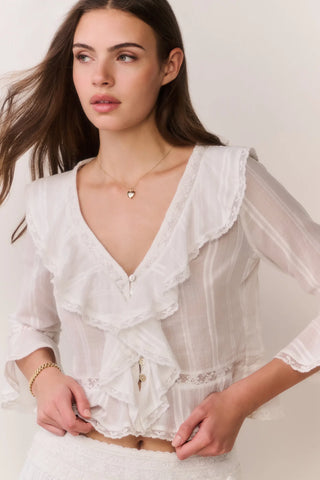 Olenna Top in White