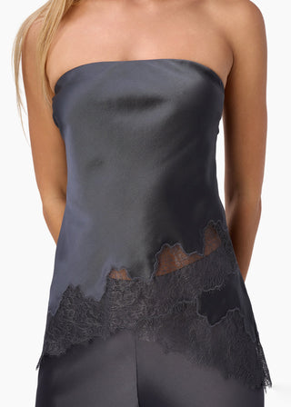 Odessa Strapless Cami in Coal
