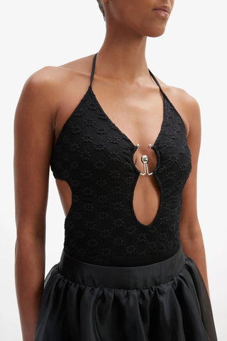 Rosala Halter Lace Bodysuit