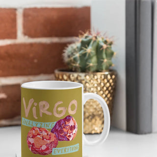 Over Analyzed Virgo Coffee Mug