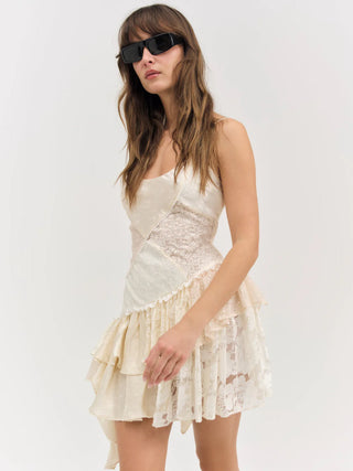 Paulina Patchwork Mini Dress