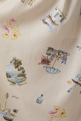 Postcards from the Coast Midi Dress