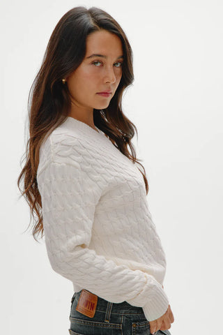 Prince Cable Knit Sweater