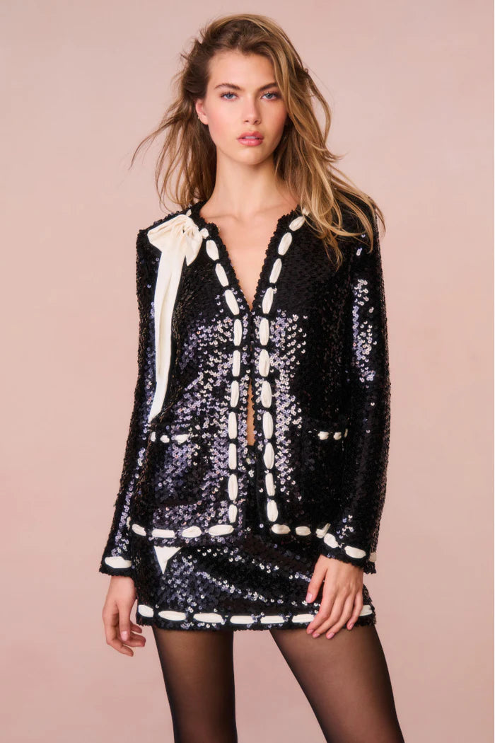 fancy dress sequin jacket Men Blue Colorful Sequins Nightclub Slim Fit Blazer Shiny Jacket Coat
