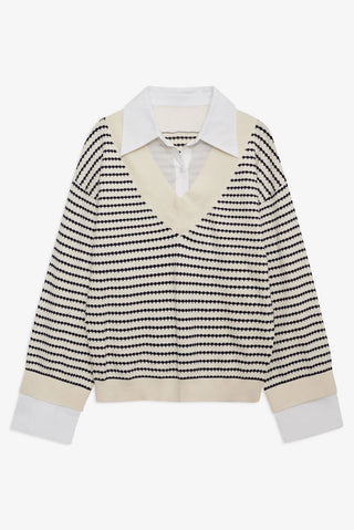 Regatta Stripe Knit Sweater