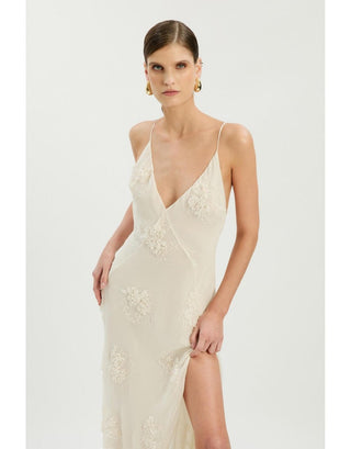 Romaya V Neck Maxi Dress