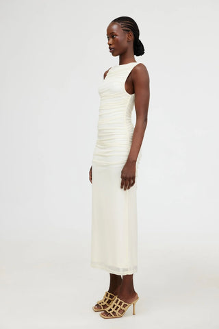 Significant Other Saria Midi Dress in Oat