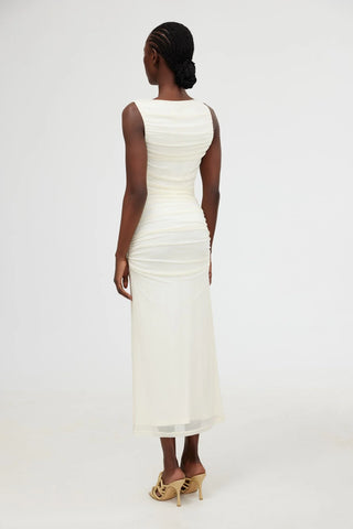 Significant Other Saria Midi Dress in Oat