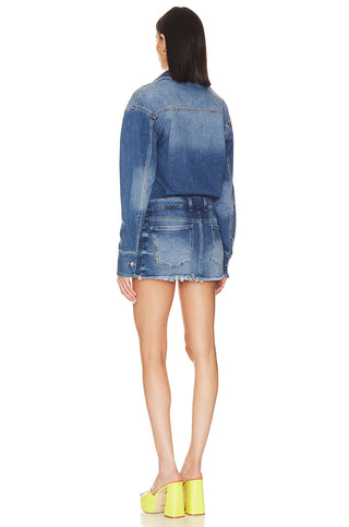 Ser.O.Ya Linda Denim Dress in Bayside