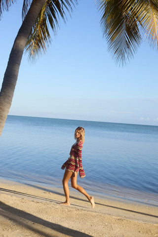 Solene Short in Berry